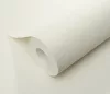 Törtfehér matt egyszínű szövött textil hatású (lángálló, mosható) vlies-vinyl tapéta
