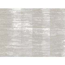   Tahiti: Ködszürke fényes sávos csíkozású (mosható) vlies alapon vinyl felületű tapéta