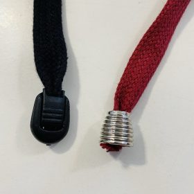 Fém zsinórvég: ezüst