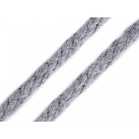 Vastag pamut zsinór (8-10 mm-es): Szürke (#5)
