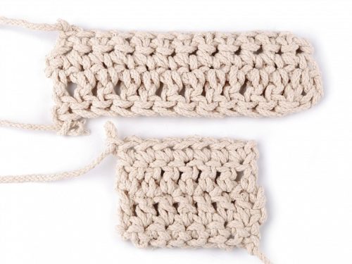 Ruha és makramé zsinór (5 mm-es): Natúr (100% pamut)