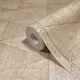 Travertino: homokbézs és taupe geometrikus mozaik mintás (mosható) vlies tapéta