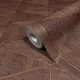 Travertino: barna-réz fahatású geometrikus csempemintás (mosható) vlies tapéta