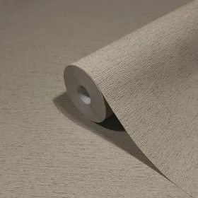   Travertino: lágy szürkésbézs uni kőstruktúrás (mosható) vlies tapéta