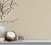 Travertino: taupe finom textilhatású (mosható) vlies tapéta