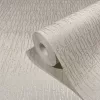 Marburg Textures Book Neutral Walls: Világosszürke finom függőleges csíkos textilhatású (mosható) vlies-vinyl tapéta