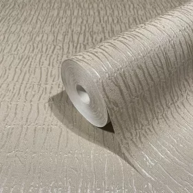   Marburg Textures Book Neutral Walls: Világosbézs finom csíkos textilhatású (mosható) vlies-vinyl tapéta