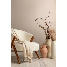   City Romance textil mintás: natúrosbarna a. fényes vlies-vinyl tapéta
