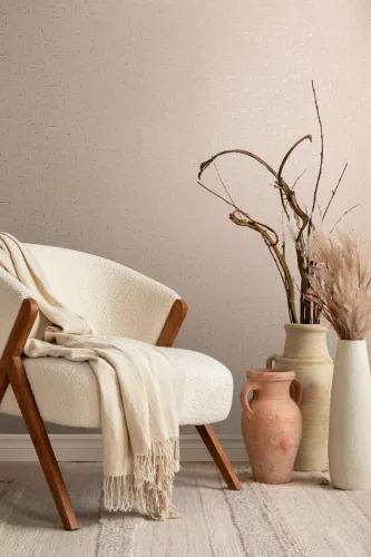 City Romance textil mintás: natúrosbarna a. fényes vlies-vinyl tapéta