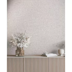   City Romance textil mintás: szürkésbarna a. fényes vlies-vinyl tapéta