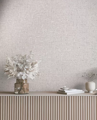 City Romance textil mintás: szürkésbarna a. fényes vlies-vinyl tapéta
