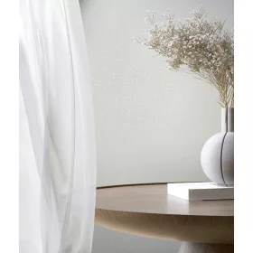   City Romance textil mintás: fehér a. fényes vlies-vinyl tapéta