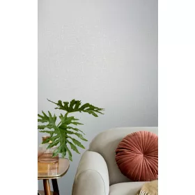   City Romance textil mintás: világosszürke a. fényes vlies-vinyl tapéta