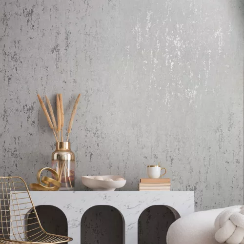 Marburg Textures Book Neutral Walls: Világosbarna finom strukturált egyszínű (mosható) vlies-vinyl tapéta