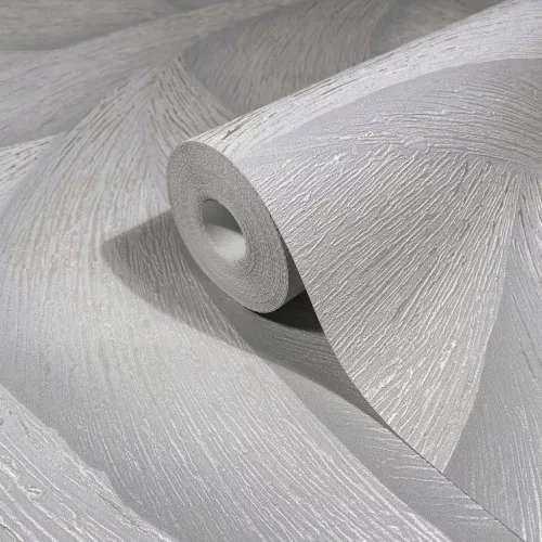 Ritus: Ezüstszürkés gyöngyház fényes hatású modern dombormintás (mosható) vlies-vinyl tapéta