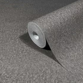   Ritus: Matt datolyabarna matt beton hatású (mosható) vlies-vinyl tapéta