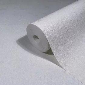   Ritus: Matt márványfehér beton hatású (mosható) vlies-vinyl tapéta