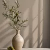 Boho: Meleg karamellbarna lenvászon hatású (mosható) vlies-vinyl tapéta