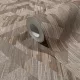 Boho: Dióbarna faerezetes geometrikus lenvászon hatású (mosható) vlies-vinyl tapéta