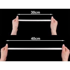 Szaténgumi (melltartó pánt) 15 mm széles több színben