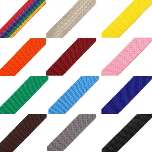 Polipropilén heveder szalag: 2,5 cm-es különböző színekben