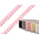 Mini POM-POM (bojt) szalag több színben - Paszomány szélessége 11 mm, bojtokkal Ø5 mm