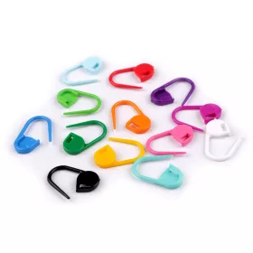   20 db Szemjelölő(sorjelölő) horgoláshoz, kötéshez (11x21) mm kézimunka kellék (20 db-os csomag)