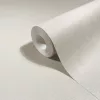Naomi: Modern lágy krémfehér strukturált (mosható) vlies-vinyl tapéta