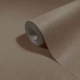   Naomi: Modern krém latte barna strukturált (mosható) vlies-vinyl tapéta
