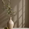 Naomi: Modern krém latte barna strukturált (mosható) vlies-vinyl tapéta