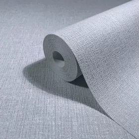   Naomi: Elegáns ezüstkékes lenvászon hatású (mosható) vlies alapon hab felületű tapéta