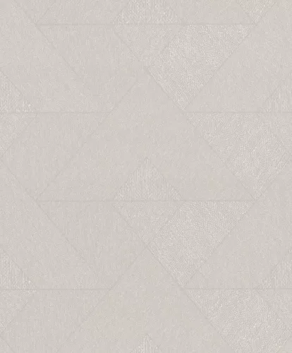 Naomi: Modern grafitszürke geometriai mintás (mosható) vlies alapon hab felületű tapéta