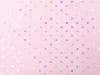 Rózsaszín organza hologramos/szivárványos pöttyökkel 
