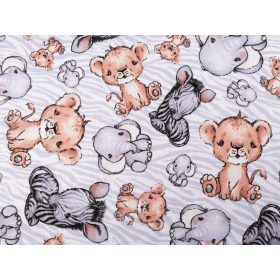 Safari állatos mintás tetra pelenka 80 cm széles