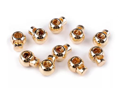 Fém rozsdamentes rugós, zsinór szabályozó, zsinórvég 14x18 mm (egy lyukas) több FÉMES színben