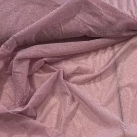 Csillogó kötött elasztikus lurex:Rózsaszín (#10)