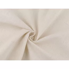   2 m Hosszában fekete csík van EGYBEN KÉRHETŐ Vastag prémium molinó (textil, nyers vászon) 195 gramm/m² méteráru: Natúr (#37)
