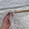 Karácsonyi EZÜST hópelyhes tüll