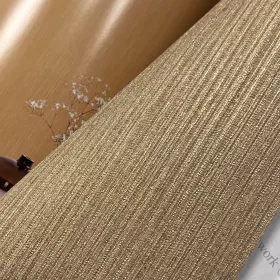   Metálos kollekció Speciel FX2: Mustársárga alapon aranyozott strukturált (mosható) vlies-vinyl tapéta