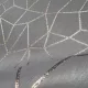Metálos kollekció Speciel FX2: Égszínkék geometrikus háló mintás (mosható) vlies-vinyl tapéta