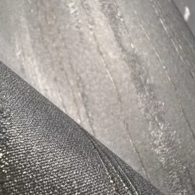   Metálos kollekció Speciel FX2: Gyöngyszürke-ezüst arany erezetcsíkos (mosható) vlies-vinyl tapéta