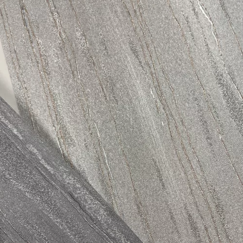 Metálos kollekció Speciel FX2: Gyöngyszürke-ezüst arany erezetcsíkos (mosható) vlies-vinyl tapéta