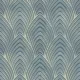 Utopia: zöld csúcsíves geometrikus minta (mosható) vlies alapon vinyl felületű tapéta