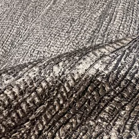   Metálos kollekció Speciel FX2: Mokkabarna aranyfényű bőrtextúrás (mosható) vlies-vinyl tapéta