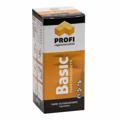 Profi: Basic ragasztó papír, fűrészporos és normál tapétákhoz 125 gr