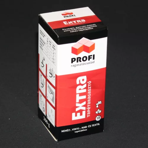 Profi: Extra erős tapéta ragasztó nehéz, vinyl és hab tapétákhoz (200g)
