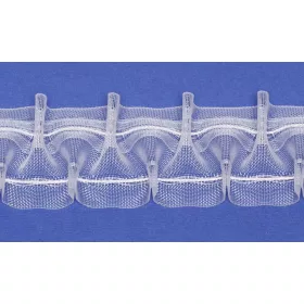   Aida függöny behúzó (5 cm széles, 1:2-es anyagsűrűséghez)