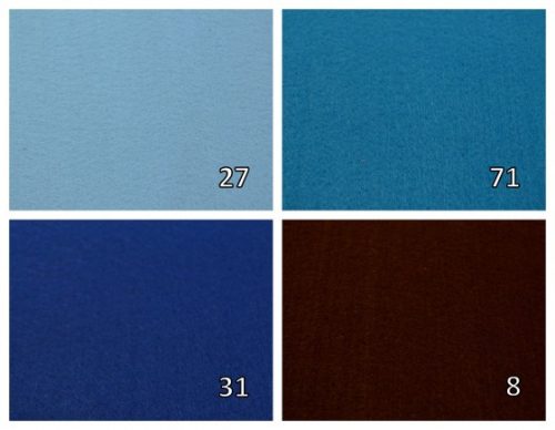 Fekete 100 cm sz. vastag barkácsfilc (4 mm vastag)