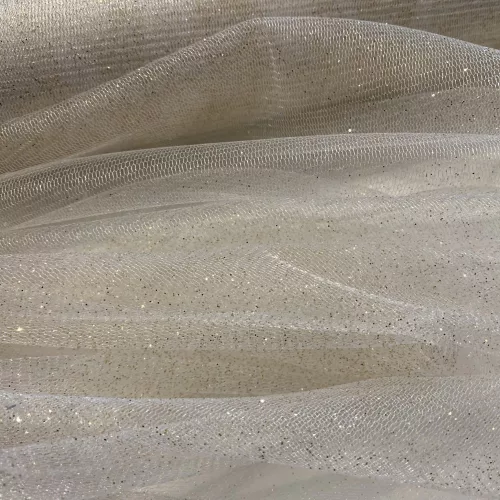 Arany csillámos (glitter) tüll No.2. (#10)