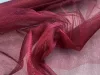 Bordós-piros csillámos (glitter) tüll (#7/#6)
